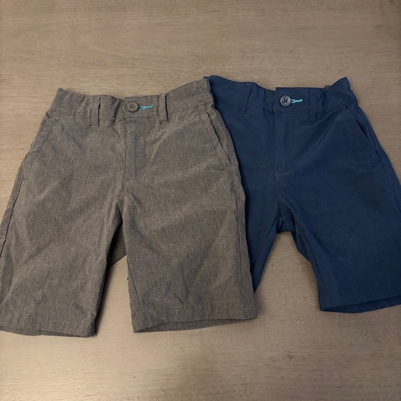 Boys Reel Legend Gray and Navy Blue Hybrid Shorts  Bundle Size 5 Medium - Picture 1 of 4